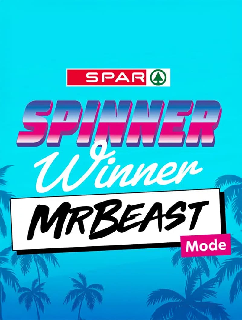 Spar Spinner Winner Mr Beast mode